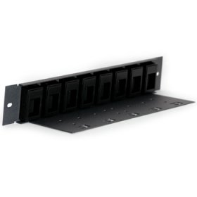 8 Port Philex Shuttered Patch Panel (Empty) for a Network Data Cabinet