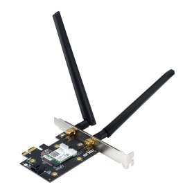 ASUS Dual-Band WiFi 6/BT5 AX3000 MU-MIMO Wireless PCIe Add-In Card Dual Antenna