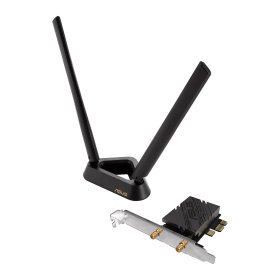 ASUS Tri-Band WiFi 7/BT 5.4 BE9400 Wireless PCIe Add-In Card /w Magnetised Base