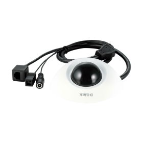 D-Link HD Security Smoked Dome Camera, Vandal-Resistant with PoE Indoor/Outdoor