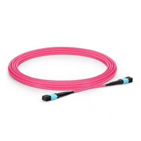 FS 16ft MTP-12 to MTP-12 OM4 Multimode Elite Trunk Cable