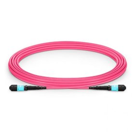 FS 16ft MTP-12 to MTP-12 OM4 Multimode Elite Trunk Cable