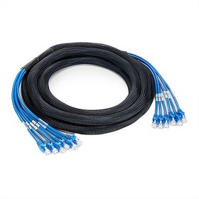 FS 7m (23ft) 6 Plug to 6 Plug Cat6 Unshielded Pre-Terminated Copper Trunk Cable