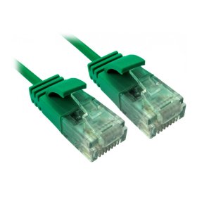 Progressiverobot CAT6 1M Slim Moulded Gigabit Ethernet Cable RJ45 Green