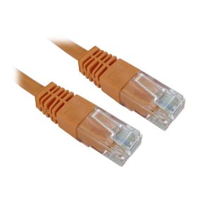 Progressiverobot CAT6 2M Snagless Moulded Gigabit Ethernet Cable RJ45 Orange