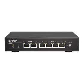 QNAP QSW-2104-2T 6 Port Desktop Switch 2x 10GbE, 4x2.5GbE Ports