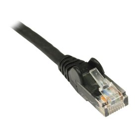 CAT6 0.5M Snagless Moulded Gigabit Ethernet Cable RJ45 Black