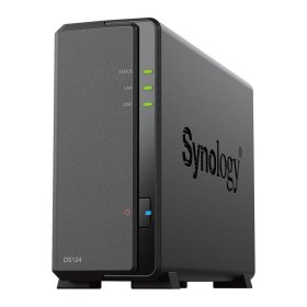 Synology DiskStation DS124 1 Bay Desktop Open Box NAS Enclosure