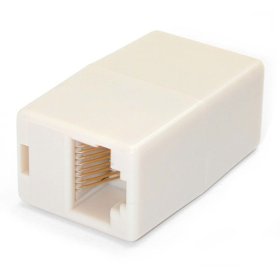 Xclio 100pcs Cat5-6 RJ45 Inline Coupler Easily Extend the length on your network cable