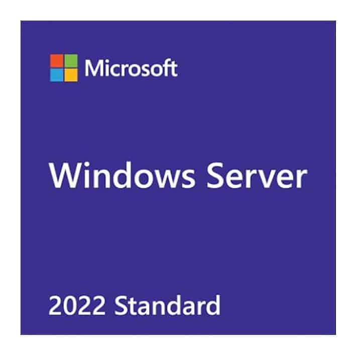 Windows Server 2022 Standard OEM 16 Core License DVD-ROM