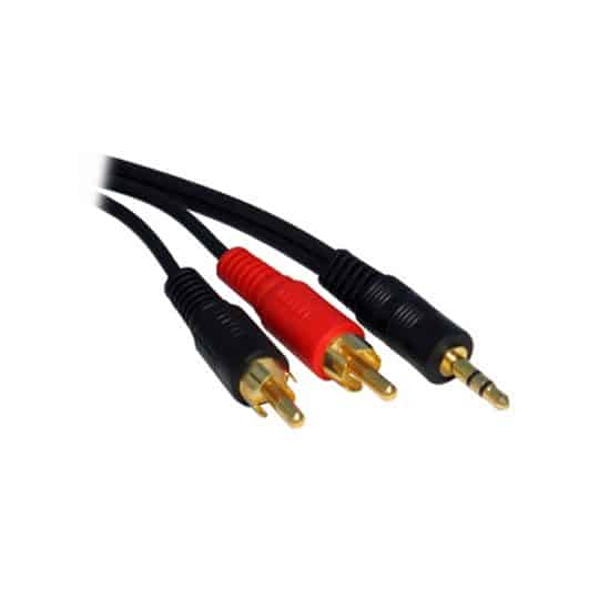 Xclio 3.5mm to 2x RCA Audio Cables 10M