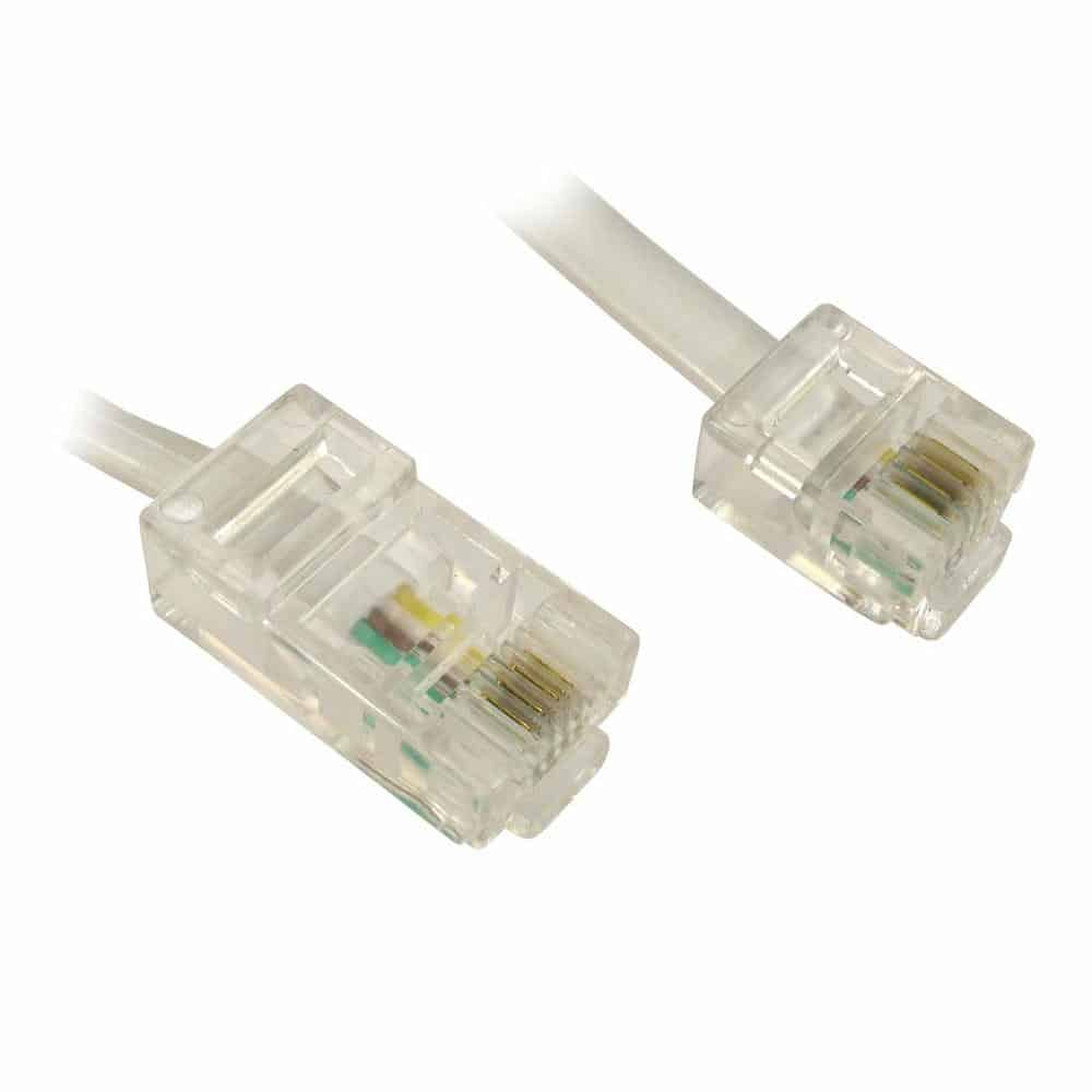 Xclio CAT5e 3M Snagless Moulded Gigabit Ethernet Cable RJ45 White