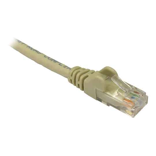 Xclio CAT6 0.5M Snagless Moulded Gigabit Ethernet Cable RJ45 Grey