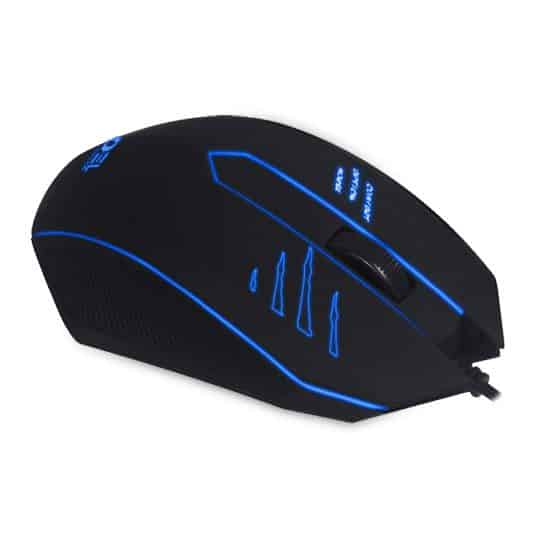 Xclio M20 Optical 3 Button USB LED Mouse with Scroll Wheel