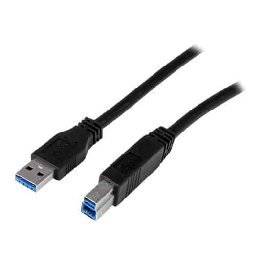 Xclio USB-A to USB-B USB3.0 Cable for Printers/Scanners M-M