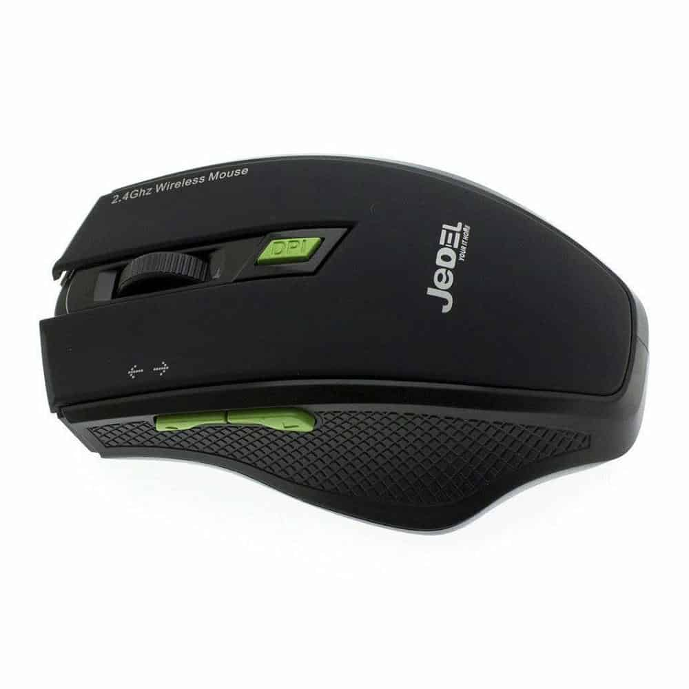 Xclio Wireless Optical Gaming Mouse 1600dpi USB Black