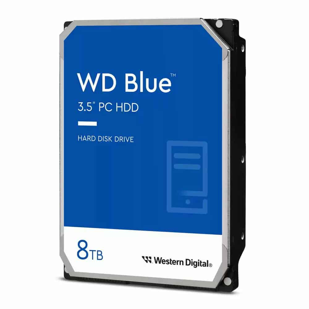 WD 8TB Blue 3.5" SATA HDD/Hard Drive