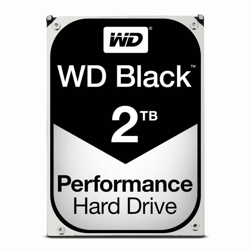 WD Black 2TB 3.5" SATA III Desktop HDD/Hard Drive 7200rpm