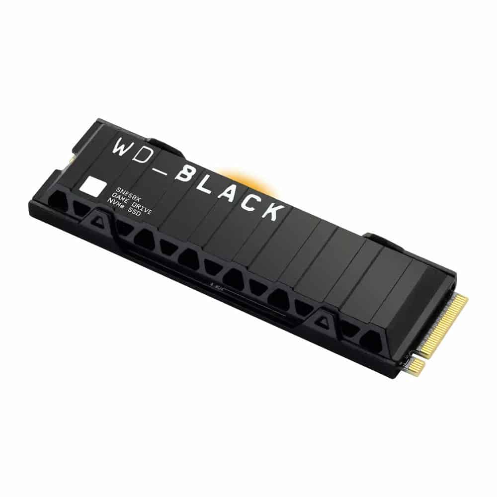 WD Black SN850X 2TB M.2 PCIe 4.0 Gen4 x4 NVMe SSD with Heatsink PC/PS5