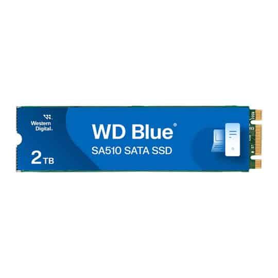 WD Blue SA510 2TB M.2 SATA SSD/Solid State Drive