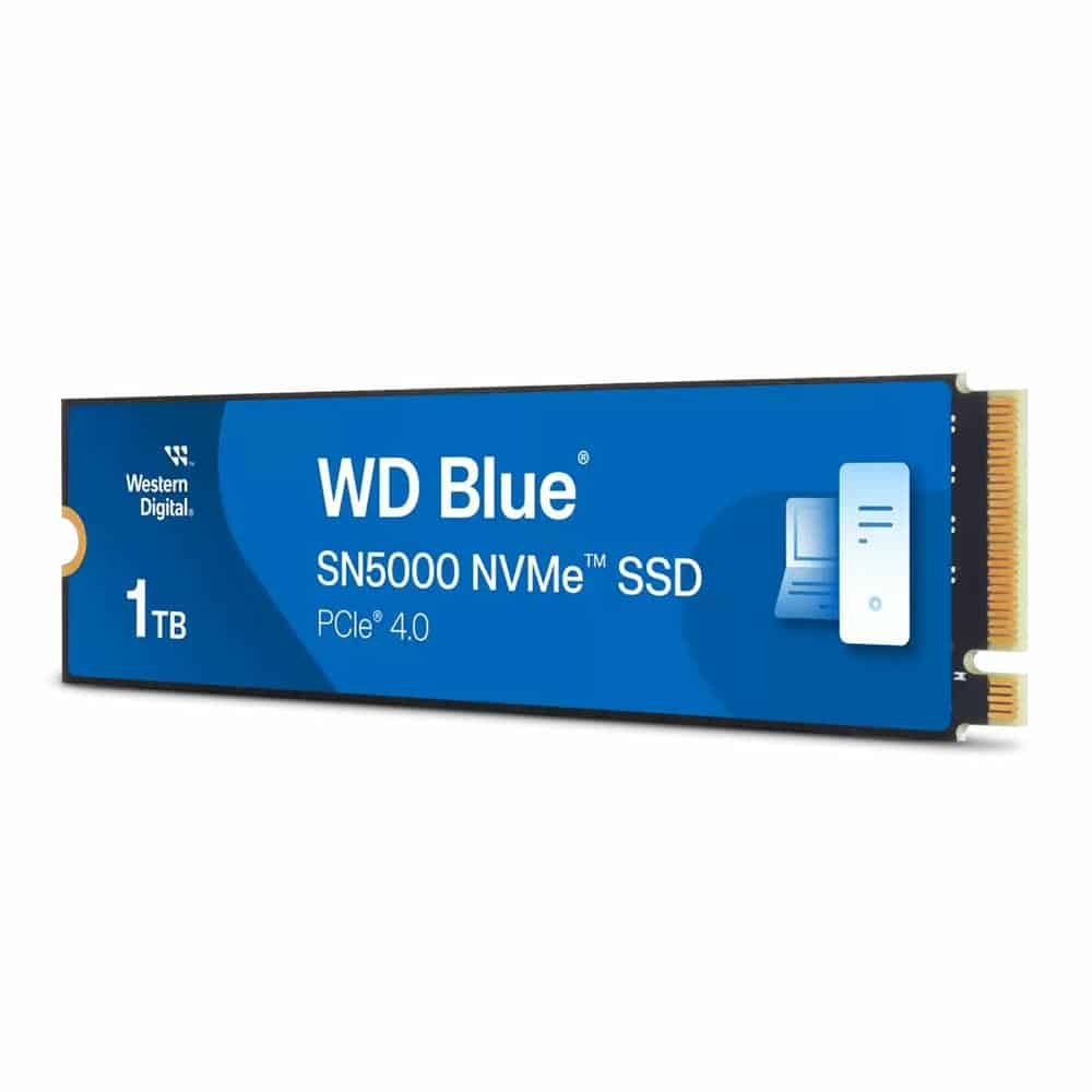 (image for) WD Blue SN5000 1TB M.2 PCIe 4.0 NVMe SSD-Solid State Drive