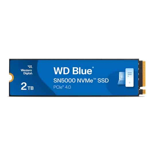 WD Blue SN5000 2TB M.2 PCIe 4.0 NVMe SSD/Solid State Drive