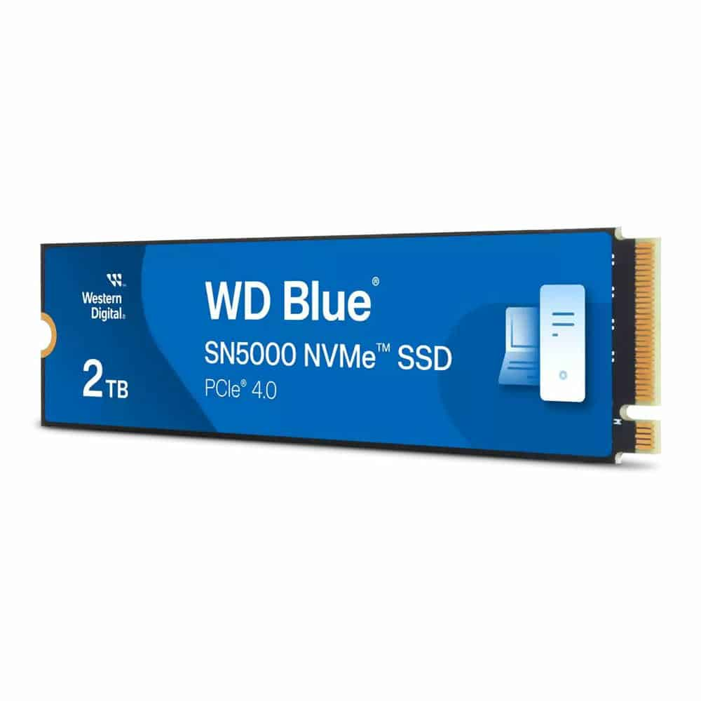 (image for) WD Blue SN5000 2TB M.2 PCIe 4.0 NVMe SSD/Solid State Drive