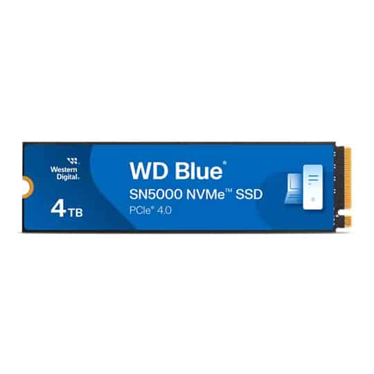 WD Blue SN5000 4TB M.2 PCIe 4.0 NVMe SSD/Solid State Drive