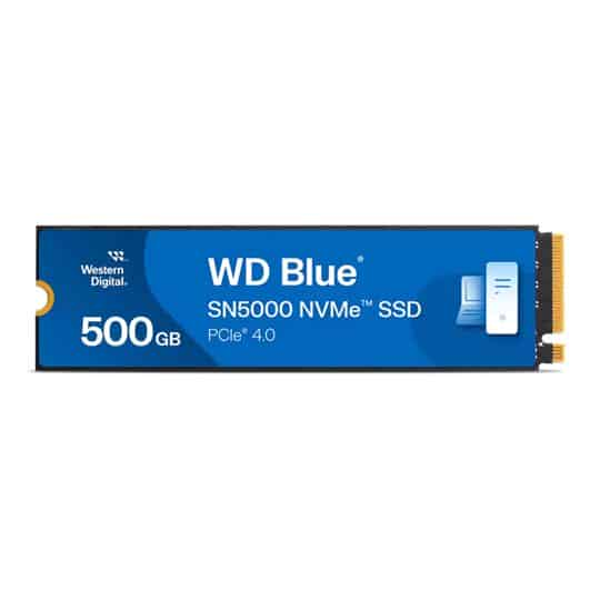 (image for) WD Blue SN5000 500GB M.2 PCIe 4.0 NVMe SSD/Solid State Drive