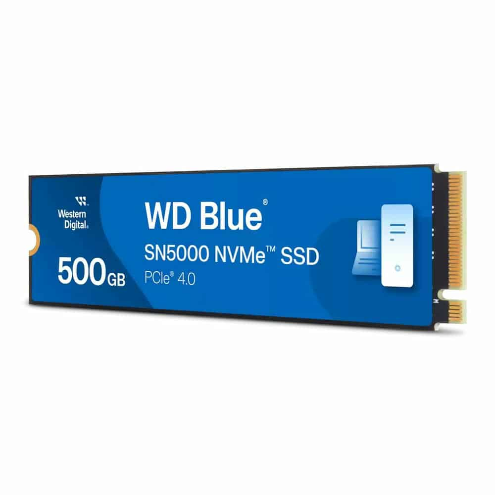 (image for) WD Blue SN5000 500GB M.2 PCIe 4.0 NVMe SSD/Solid State Drive