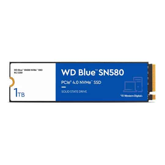 (image for) WD Blue SN580 1TB M.2 PCIe 4.0 NVMe SSD/Solid State Drive