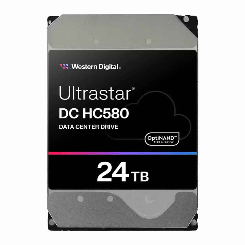 (image for) WD Ultrastar DC HC580 SE NP3 24TB 3.5- SATA Hard Disk Drive 7200rpm