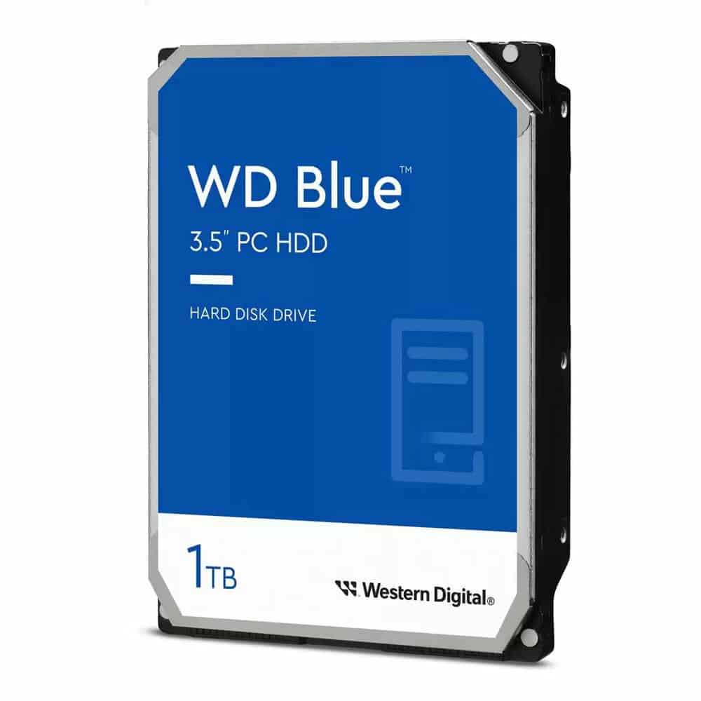 Western Digital 1TB Blue 3.5" SATA HDD/Hard Drive