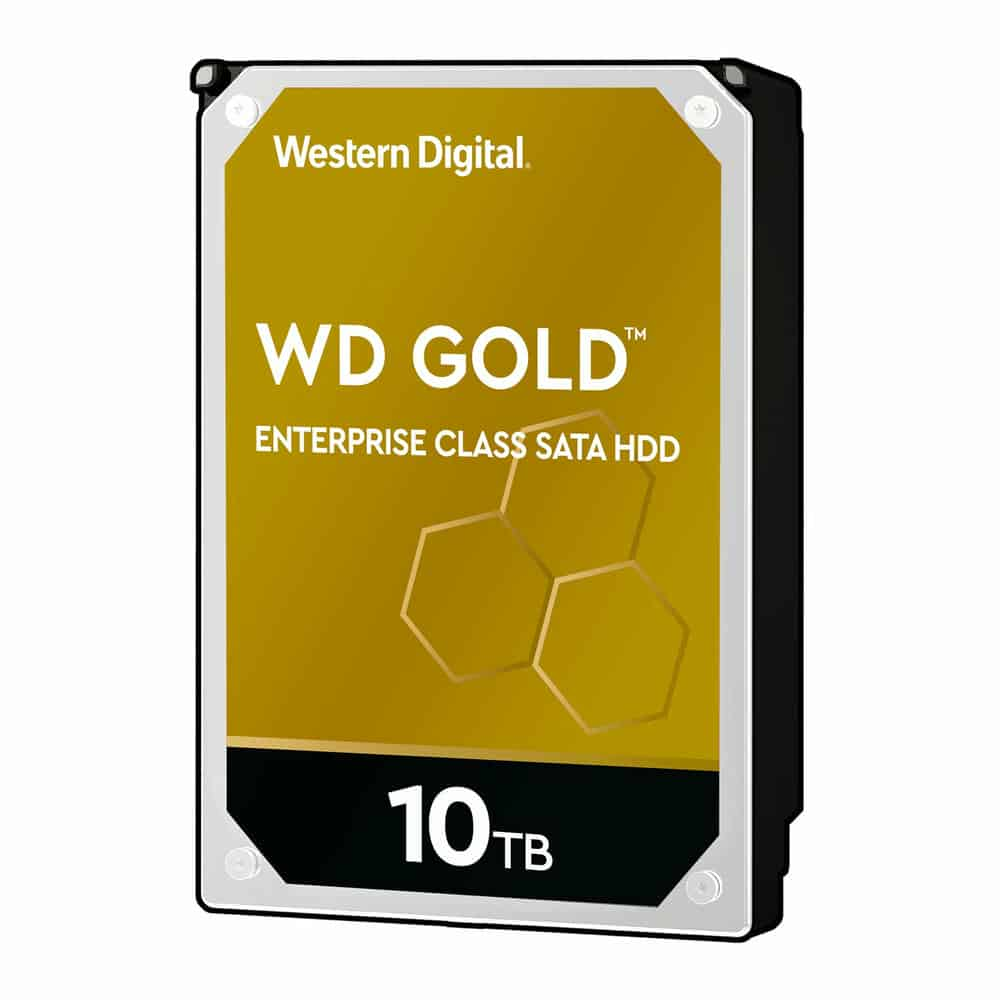 Western Digital Gold 10TB 3.5- SATA Enterprise HDD-Hard Drive 7200rpm