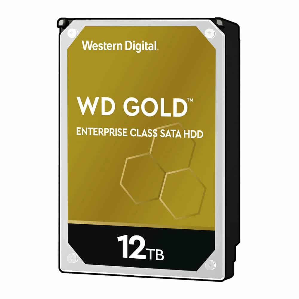 Western Digital Gold 3.5- 12TB Enterprise SATA HDD-Hard Drive