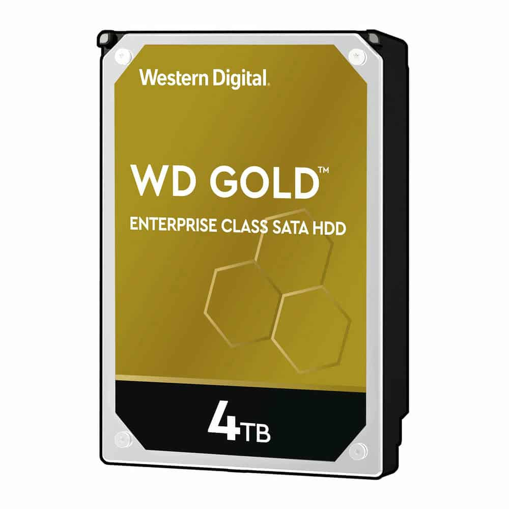 Western Digital Gold 4TB 3.5- Enterprise SATA HDD-Hard Drive 7200rpm